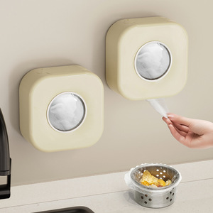 Wall Mounted <b>Plastic</b> <b>Wrap</b> Storage Box Square Covered Food Container For Kitchen Use - Product Image 1