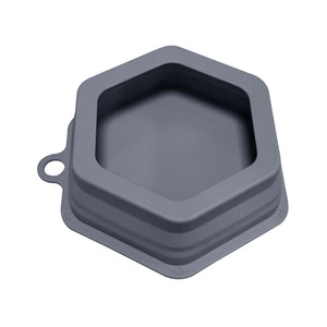 Tigela Dobrável Anti-Splash Portátil para Cães de Estimação em Silicone, Limpeza Fácil para Viagens ao Ar Livre - Product Image 2