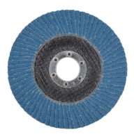 Disque de ponçage à lamelles en oxyde d'aluminium Meule abrasive industrielle haute densité Papier de verre pour polir le métal Acier inoxydable