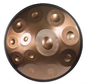 Instrument de <span class=keywords><strong>percussion</strong></span> artisanal personnalisé 432/440Hz Hand Pan Drum 14 notes Handpan avec support - Product Image 1