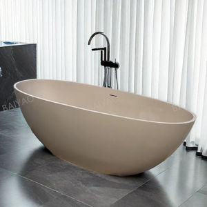 Vente directe <span class=keywords><strong>d</strong></span>'usine, baignoire en pierre artificielle pas chère, baignoire autoportante avec hydromassage, baignoires avec système <span class=keywords><strong>d</strong></span>'évacuation de l'<span class=keywords><strong>eau</strong></span> pour 1 personne - Product Image 6