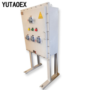 Caja de panel eléctrico de acero de grado industrial Construcción de ingeniería municipal Equipo de distribución a prueba de explosiones Clasificación IP65 - Product Image 4