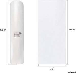 Rollo de papel de 30cm x 70,5 M para examen médico, rollos de sofá, Sábana de papel desechable para Japón - Product Image 2