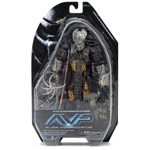 โมเดลของเล่น <span class=keywords><strong>Predator</strong></span> Badlands <span class=keywords><strong>NECA</strong></span> <span class=keywords><strong>Predator</strong></span> ขนาด 7 นิ้ว ทำจาก PVC ของใหม่จาก AVP พร้อมรอยแผลเป็นแบบเซลติกที่หน้าเหมือนแมว - Product Image 4