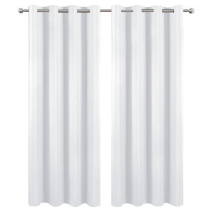 Rideaux occultants thermiques de luxe de 63 pouces avec œillets, de haute qualité, pour salon et hôtel, tissés pour assombrir la pièce - Product Image 3