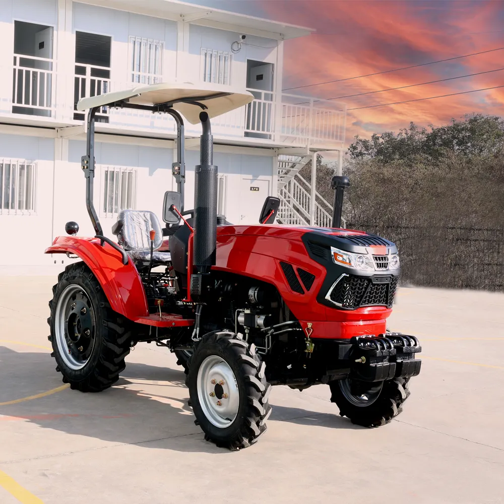 QILU дизельный мини-трактор 50HP, сельскохозяйственное <span class=keywords><strong>оборудование</strong></span>, трактор, сельскохозяйственный трекер, сельскохозяйственные тракторы 4WD для сельского хозяйства