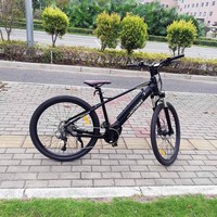 Vélo électrique à moteur central A6AH26MD 26'' Vélo électrique à moteur central 36V 350W 9 vitesses Vélos électriques
