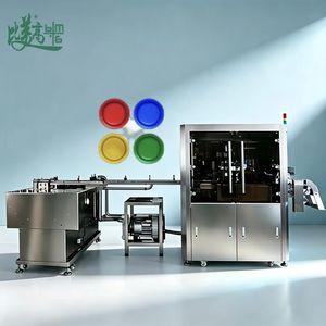 Línea de Producción Automatizada con Marcador Láser UV y Código QR, Cámara CCD para Clasificación Automática de Tapas de Botellas - Product Image 5