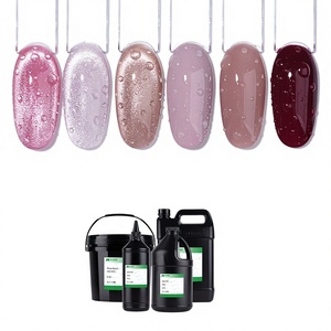 Top Coat Gel Polish Professionale Temperato UV LED Anti-Ingiallimento Rapido 3D Effetto Goccia d'Acqua 15ml per Unghie - Product Image 1
