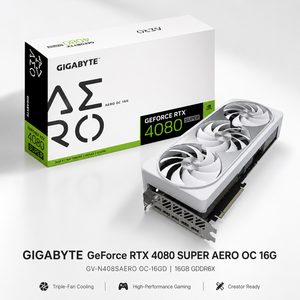 Tarjeta Gráfica para Juegos RTX 4080 16GB AERO OC Usada, con Memoria GDDR5, 4 Años de Garantía, GIGABYTE RTX 408 Profesional para Escritorio - Product Image 1