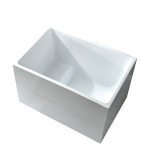 <span class=keywords><strong>Baignoire</strong></span> carrée indépendante en acrylique de style japonais de 0,9 à 1,3 m avec fonctions de bain à remous - Product Image 4