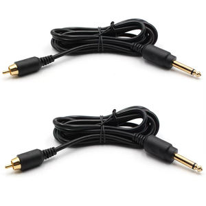 <span class=keywords><strong>Cable</strong></span> de Audio <span class=keywords><strong>Mono</strong></span> de 6,35mm macho a <span class=keywords><strong>RCA</strong></span> macho <span class=keywords><strong>Jack</strong></span> para amplificador de consola guitarra eléctrica - Product Image 4