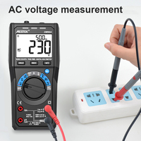 Multimeter Digital MESTEK AC/DC, Tester Transistor, Meter Uji Listrik Profesional, Multimeter Analog Rentang Otomatis
