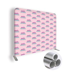 Fondo de tela retráctil portátil de alta resistencia <span class=keywords><strong>para</strong></span> fotomatón, estilo corporativo, tipo banderín - Product Image 1