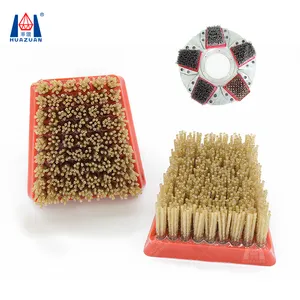 Brosse Abrasive en diamant de haute qualité, brosse Antique pour marbre de granit