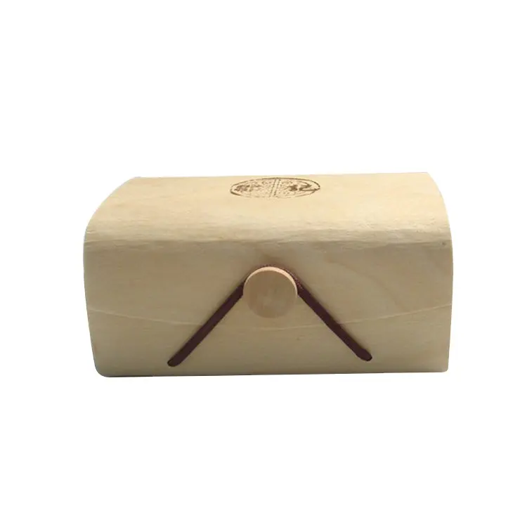 حجم مخصص مربع الزخرفية صناديق هدايا فارغة عيد الميلاد الطبيعية صندوق هدايا خشبي صغير للحلويات صندوق هدية خشبي