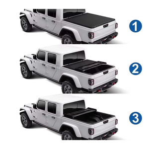 Cubierta Plegable de PVC para Camioneta, con Hebilla de Bloqueo, Marco de Aluminio de Grado Aeronáutico, Apta para Dodge Ram 1500 y N - Product Image 3