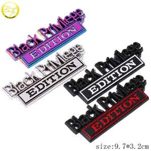 Car Emblem Badges Custom Enamel Letter Car Badge Making Chrome Alphabet Texas Edition Emblems Sticker Auto Plate Led Car Logos