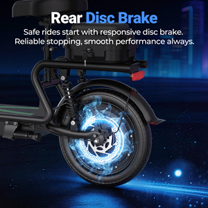 Patinete Eléctrico Plegable 48V 500W 10.4Ah con Cesta Resistente, Fácil de Transportar, Envío Rápido desde Almacén en el Reino Unido - Product Image 6