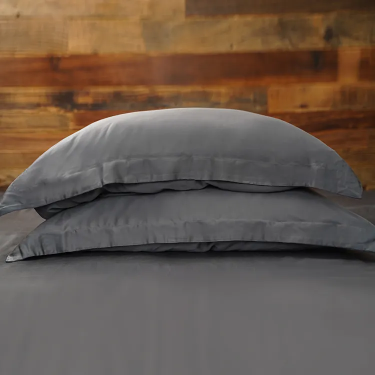 300TC/400TC นับด้ายทอเทคนิคไม้ไผ่ผ้าเตียงชุดผ้าไม้ไผ่สำหรับเตียง