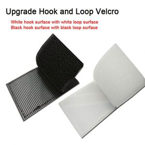 Square Sublimation PVC Logo Patch <b>Black</b> Blank White Blank Patches <b>Black</b> Borders and <b>Hook</b> and Loop for Clothes and Hats - Product Image 4