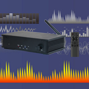 Amplificateur récepteur audio stéréo Samtronic 2.1 canaux Mini amplificateur intégré Hi-Fi classe D <span class=keywords><strong>pour</strong></span> haut-parleurs passifs <span class=keywords><strong>Subwoofer</strong></span> alimenté - Product Image 5