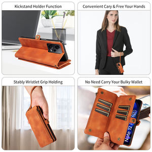 Nouvel étui en cuir PU à rabat pour <span class=keywords><strong>Xiaomi</strong></span> 13 fermeture éclair portefeuille fente pour carte étui de téléphone pour <span class=keywords><strong>Xiaomi</strong></span> 13 12 Ultra <span class=keywords><strong>Pro</strong></span> Lite/Note 12 12T 11 <span class=keywords><strong>Pro</strong></span> <span class=keywords><strong>5G</strong></span> - Product Image 5