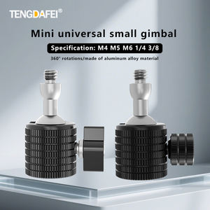 Mini rotule 360°, approvisionnement direct d'usine °   Adaptateur de trépied en alliage d'aluminium pour support de caméra rotatif, accessoires de photographie - Product Image 2