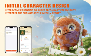 <span class=keywords><strong>Robot</strong></span> animal de compagnie interactif IA en gros avec mémoire bionique longue durée, compagnon d'accompagnement émotionnel pour enfants - Product Image 3