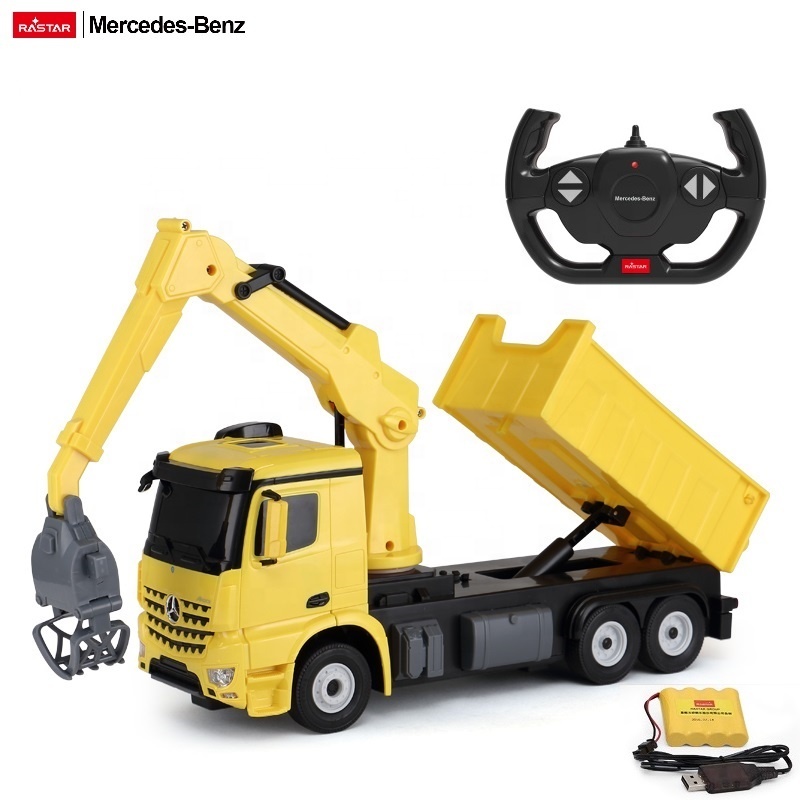 メルセデスベンツ認可RASTARラジコンおもちゃロギングトラックRc