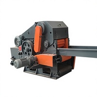 Broyeur à bois industriel à tambour à vendre / Machine de déchiquetage de bois robuste pour centrale biomasse