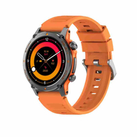 Reloj Inteligente con Asistente de Voz IA, Llamadas por BT, Monitor de Ritmo Cardíaco, Rastreador de Actividad, Monitor de Temperatura Magnético, IP67, Pantalla AMOLED de 1.43 Pulgadas