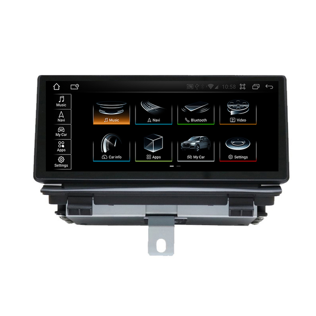 8.8 Inch Android Car Stereo Multimedia Player Head Unit for Audi Q3 2011-2018 GPS Navigation WiFile BT