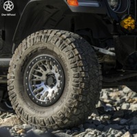Jantes en alliage forgé DW Sport 6061-T6 polies à mailles fines 18 19 20 21 22 pouces compatibles avec Wrangler Offroad Stance Sport Custom