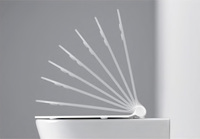 Appareils sanitaires commerciaux monobloc en céramique allongée S-Trap Smart Intelligent Bidet Toilette Siège chauffant Télécommande pour hôtels
