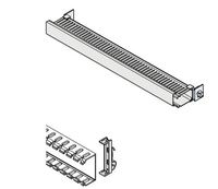 1sl0361a00 40x60 Gemini-t2/3 Goulotte en acier, 60 mm de large x 40 mm de profondeur, 375 mm de long, Série