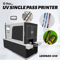 Imprimante à bande UV entièrement automatique GIiftec pour cartes et cadres de plaques d'immatriculation, encre écologique pour métal, bois et artisanat