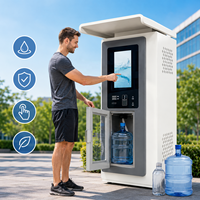 Máquina Expendedora de Agua Purificada con Gestión GSM y Pago con Tarjeta de Crédito, Kiosco de Agua en Venta