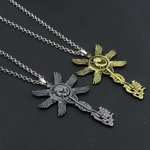 <span class=keywords><strong>Resident</strong></span> <span class=keywords><strong>Evil</strong></span> <span class=keywords><strong>8</strong></span>: Llavero Retro de Metal con Forma de Huevo de Águila, Colgante, Collar, Halloween - Product Image 5