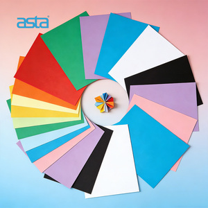 Astà produttore A4 carta elettrostatica di colore copia 100 fogli multicolore scelta buona qualità prezzo all'ingrosso - Product Image 1