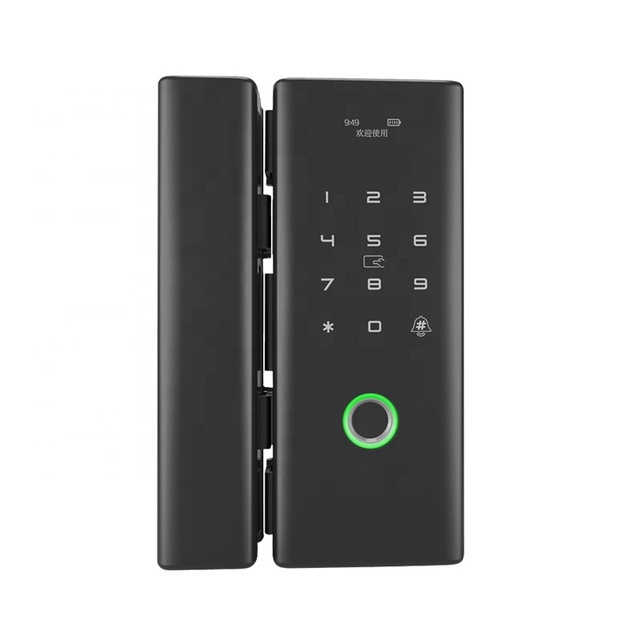 WiFi Tuya Sliding Glass Door Safety Lock Fingerprint Digital Keypad Lock