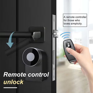 Tiêu chuẩn Châu Âu khóa ttlock app điều khiển từ xa phía trước BLE khóa điện tử thông minh khóa cửa đối với trang chủ - Product Image 4