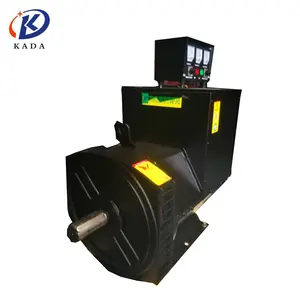 Kada 25kw 30kva 50Hz 380V Generator Energi Bebas Tiga Fase Brushless Alternator untuk Hidroelektrik Rpm Rendah