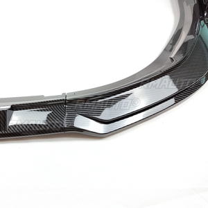 Front Bumper Spoiler Lip <b>Splitter</b> for Toyota Camry SE XSE 2018-2023 Sport YOFER Style Body Kit Glossy Black Carbon Fiber Look - Product Image 5