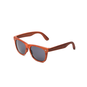Gafas de Sol de Lujo para Hombre y Mujer, Diseño Clásico Vintage con Textura de Madera de Bambú, Oculos De Sol Feminino - Product Image 1