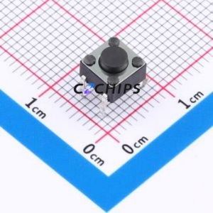 K2-6639DP-A4SW-04 Tactile Switch Through hole-4P,6x6mm Switch Single Pole Single Throw Round Button 2.5N Through Hole - Product Image 1