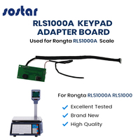 Papan Adaptor Keypad Baru Asli untuk Rongta RLS1000 RLS1000A Timbangan Barcode Suku Cadang Timbangan Grosir 100% Teruji