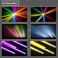 4 pièces, 588 $, Mini Beam 295W avec anneau LED, Lyre asservie Beam 295 pour DJ, éclairage de scène avec étui pour DJ, discothèque, bar, concert