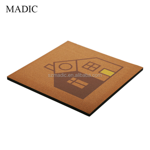 <strong>Cork</strong> Board <strong>Tiles</strong> 12"x12" - 1/2" Thick - 6 Pack <strong>Cork</strong> <strong>Tiles</strong> - Mini <strong>Wall</strong> Bulletin Boards <strong>Cork</strong> With Foam Tapes for Mounting - Product Image 4