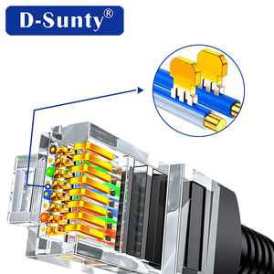 Cable Ethernet Cat5 Cat6 D-Sunty OEM ODM, Cable de Conexión RJ45 UTP LAN, Cable de Red con Longitud y Color Personalizados, Cable de Internet de Alta Velocidad - Product Image 4